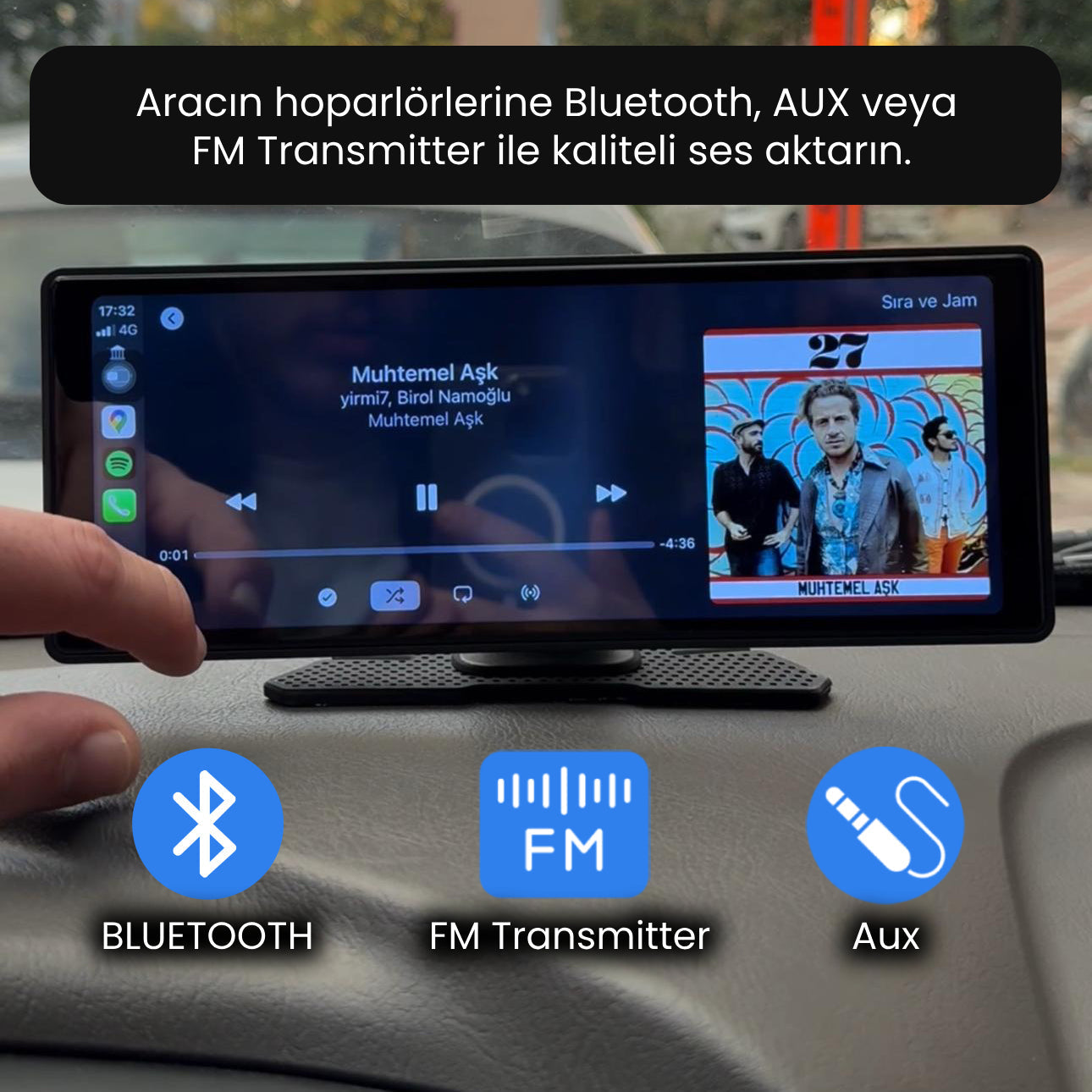 Her Araca Uyumlu CarPlay Ekran ™