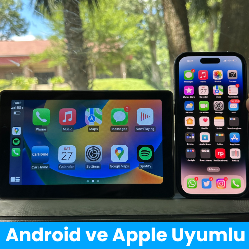 Her Araca Uyumlu CarPlay Ekran ™