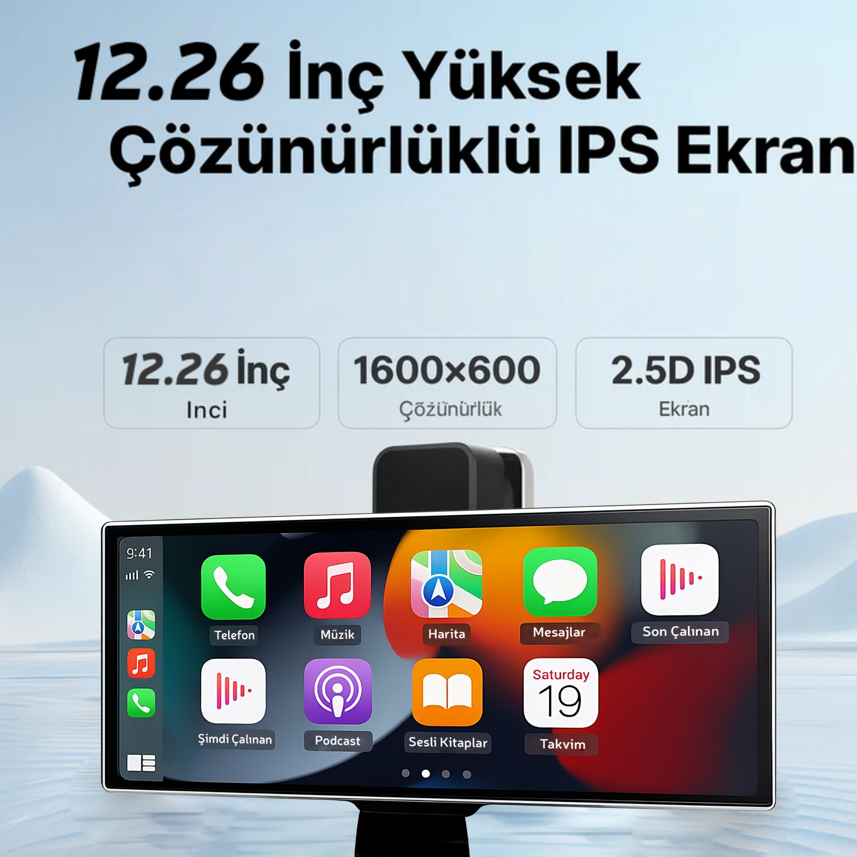 Her Araca Uyumlu CarPlay Ekran ™