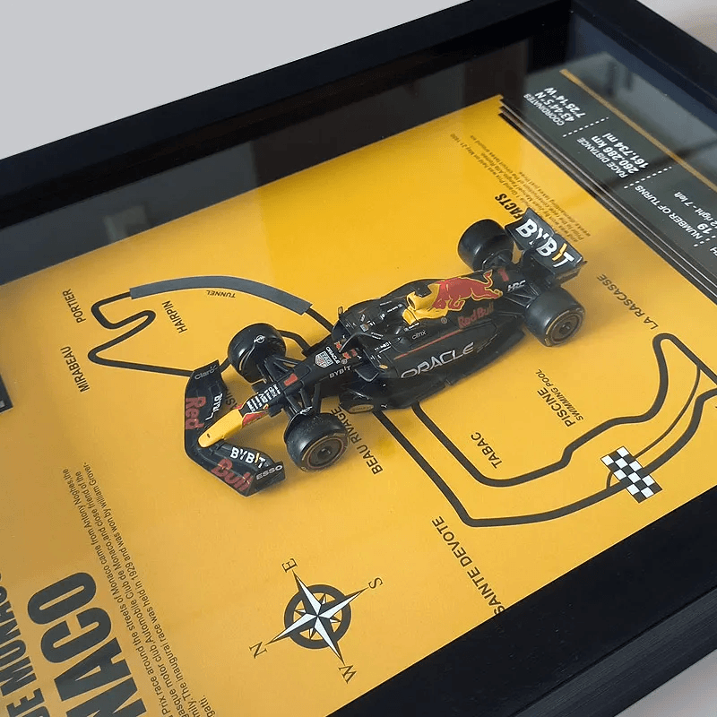 3D F1 Yarış Çerçevesi