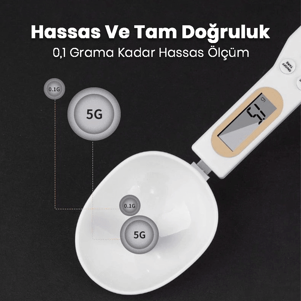 Hassas Terazi Kaşık