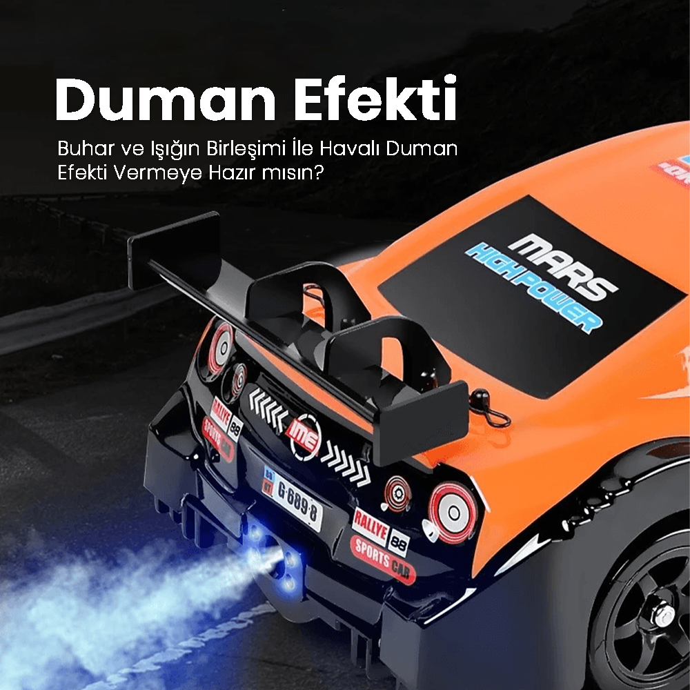 RC Car with Smoke Effect