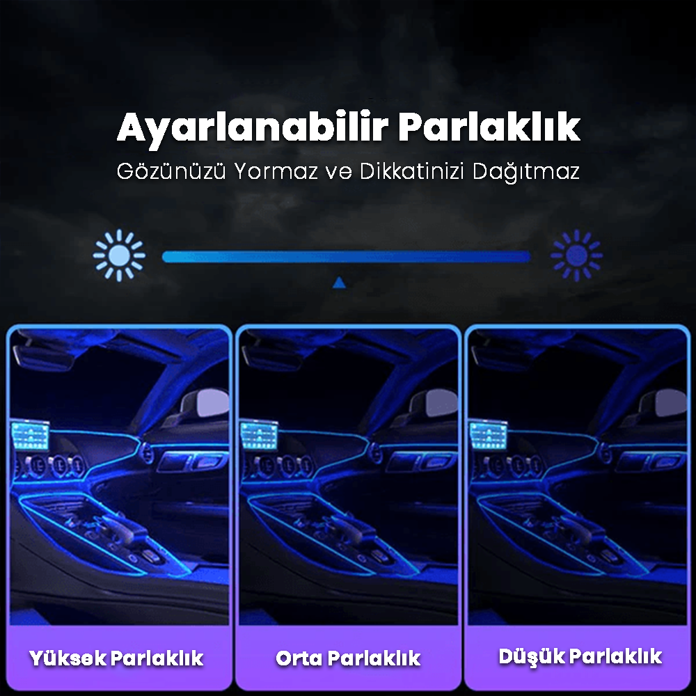 Araç İçi RGB Led Aydınlatma