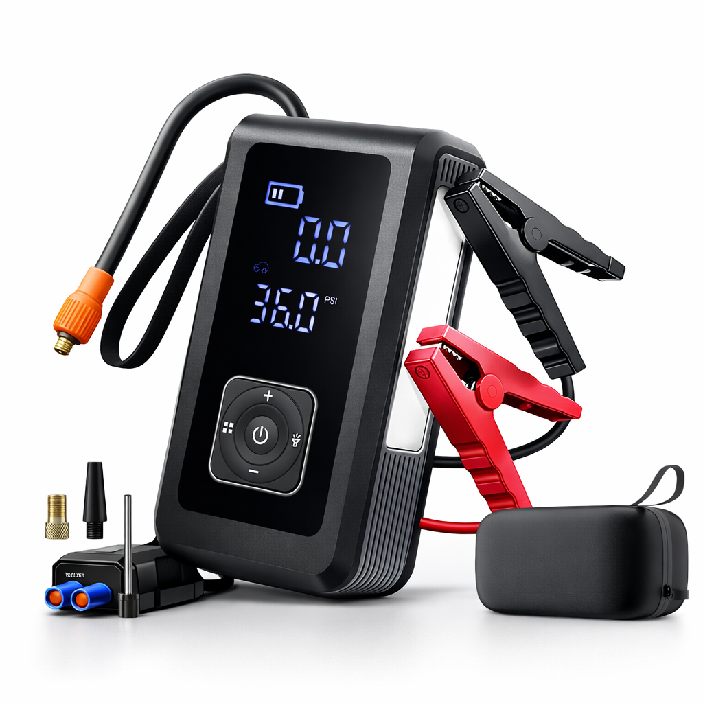 Akü Takviye ve Lastik Şişirme Cihazı™