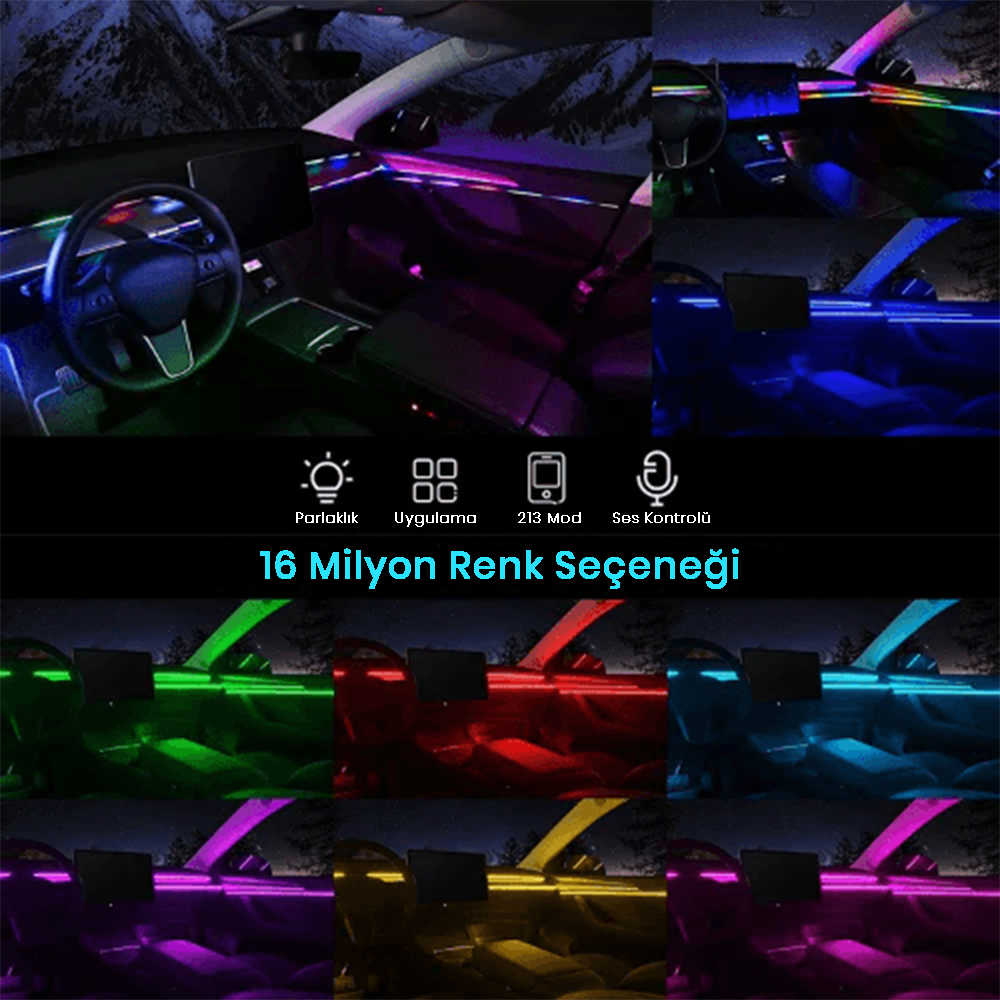 Car Interior RGB Led Lighting