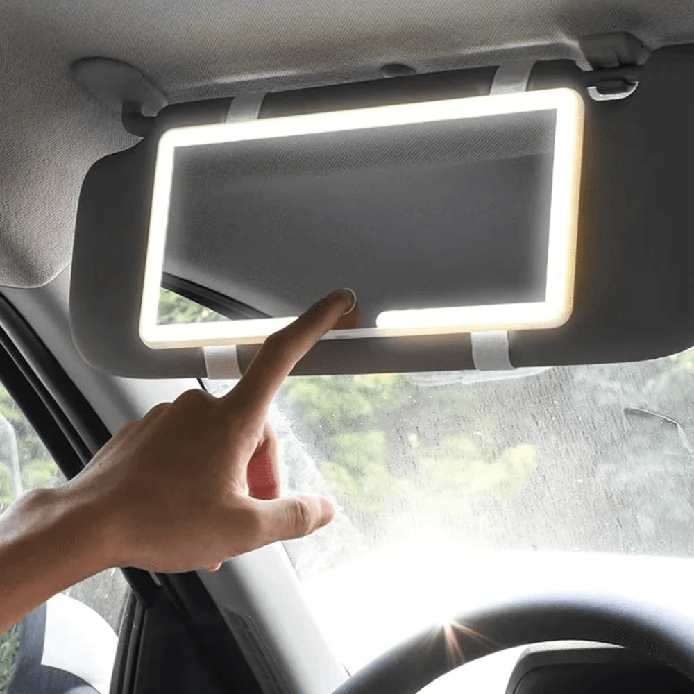 Car Lighted Makeup Mirror